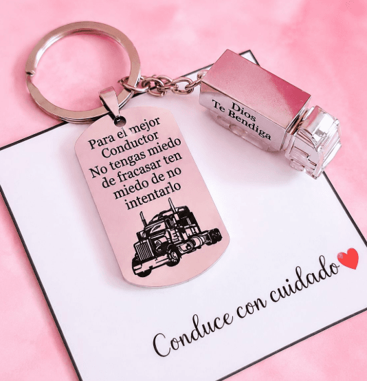 Llavero Conductor miniatura 5